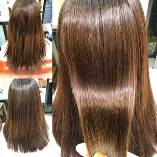 ロング 長津 健一郎のヘアスタイル