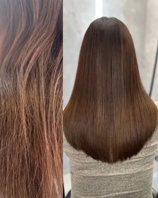 セミロング number天王寺 kyoseiのヘアスタイル