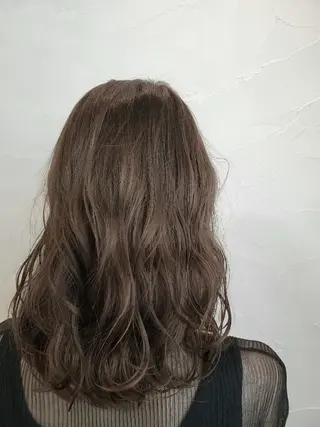 ミディアム カラー 前田 洋佑のヘアスタイル