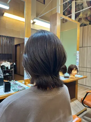 ミディアム 石原 旭人のヘアスタイル