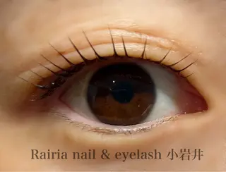 マツエク・マツパ Rairia nail&eyelash所属・Rairia CHIKAのマツエク・マツパデザイン