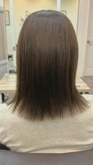 ミディアム カラー Agu hair muta 大牟田所属・スタイリスト 大山佑将のヘアスタイル