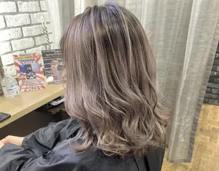 ミディアム カラー 西中エリアNo.1✨ 髪質改善ラビマーニのヘアスタイル