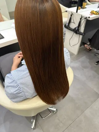 ロング アンニュイヘア/ 顔周りカット/眞弓萌のヘアスタイル