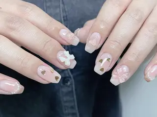 ネイル na🎀🎀na ちゅるちゅるのネイルデザイン