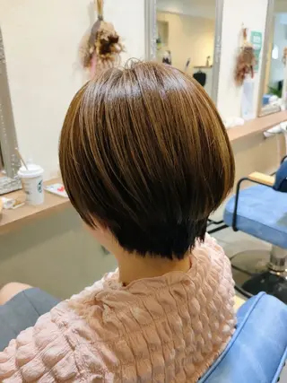 ショート hair make CHAINON所属・HIKA ヒカのヘアスタイル