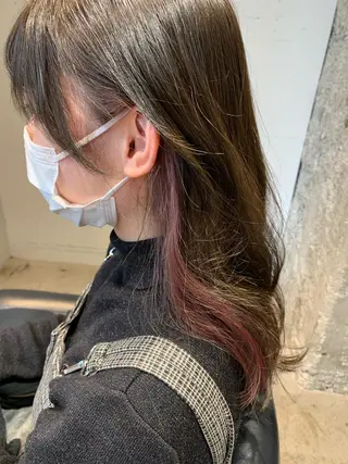 セミロング カラー 🌈艶髪/髪質改善 新宿itouのヘアスタイル