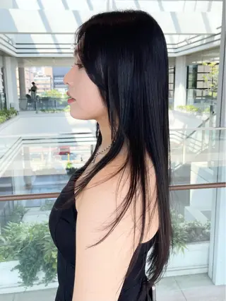 ロング 園田 渉 ◤SHIKIO◢のヘアスタイル