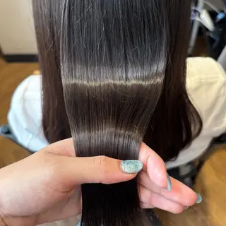 ロング 西浦 安珠のヘアスタイル