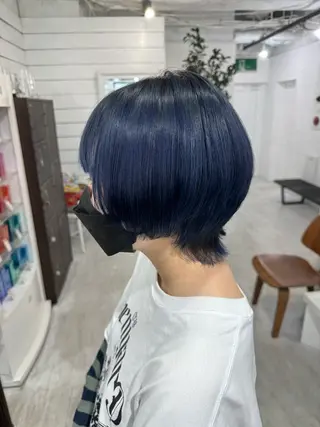 ショート カラー SALOWIN札幌大通り所属・札幌ブリーチカラー/ ダブルカラー/ドイのヘアスタイル