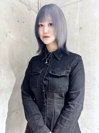 ミディアム 🌟龍明🌟福岡 ハイトーン🌟のヘアスタイル