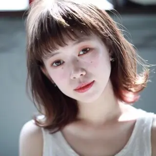 ミディアム 近藤 亮太のヘアスタイル