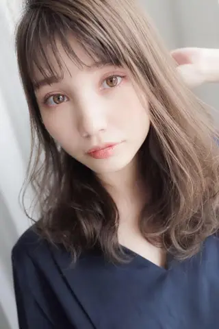 セミロング カラー パーマ Always所属・Always Horiのヘアスタイル