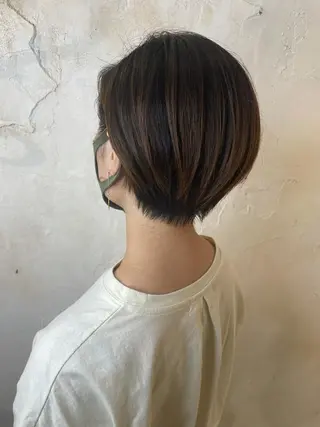 ショート マネージャー 山城洸希のヘアスタイル