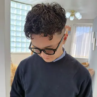 ショート パーマ メンズ －LOMARLIE－ YUKIのヘアスタイル