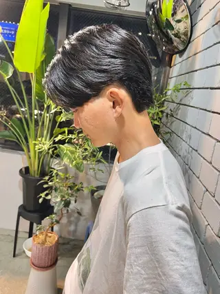 ショート パーマ メンズ men’s salon NOA solte. 【メンズサロン ノアソルテ】所属・メンズパーマ職人 加藤 弘貴のヘアスタイル