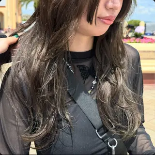 カラー Revie  hair所属・Hiyori/透明感 矢場町/栄のヘアスタイル