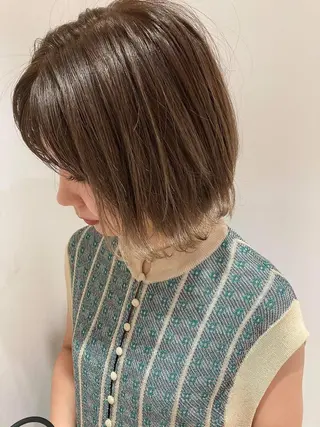 ショート カラー ヘアアレンジ 福壽 優奈のヘアスタイル