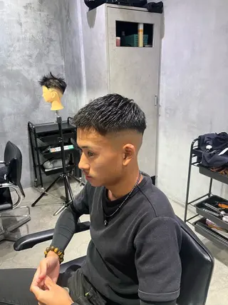 ショート メンズ 山下 歩夢のヘアスタイル