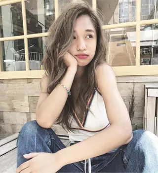 ロング 三戸 修平のヘアスタイル