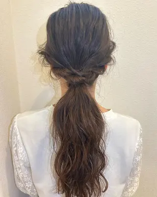 ロング ヘアアレンジ 🍓おかだ ゆい🍓のヘアスタイル