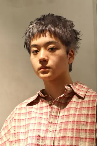 ショート カラー メンズ メンズ特化   西野 晴紀のヘアスタイル