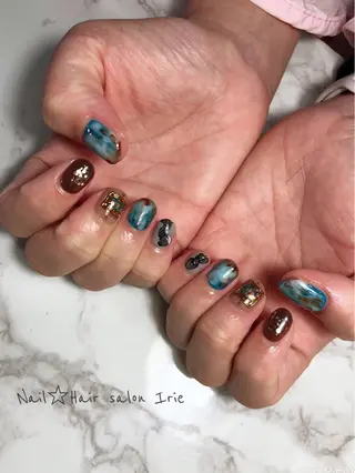 ネイル Hair salon Irie所属・與儀 知佳のネイルデザイン