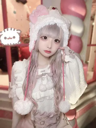 ロング カラー ハイトーンエクステ 🎩カズキ🎩のヘアスタイル