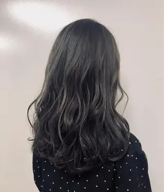 ロング カラー s mのヘアスタイル