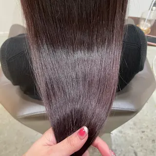 セミロング カラー miloc那覇 MIKUのヘアスタイル