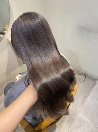 ロング カラー 当日予約大歓迎💗 依田瑞希のヘアスタイル