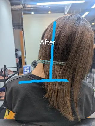 スパニスト 中川のヘアスタイル