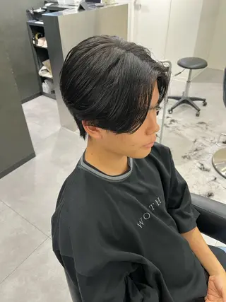 ミディアム パーマ メンズ 🐦‍🔥フェザーパ ーマ🐦‍🔥きるやのヘアスタイル