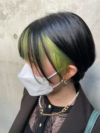 ショート カラー INCE HAIR 梅田 長町 至のヘアスタイル