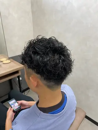 パーマ メンズ 石川 晴那のヘアスタイル