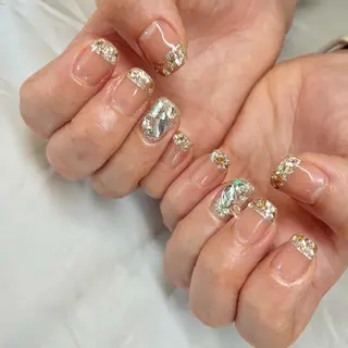 ショート カラー パーマ ヘアアレンジ メンズ キッズ ネイル マツエク・マツパ アイブロウ nail&eye Aoのマツエク・マツパデザイン