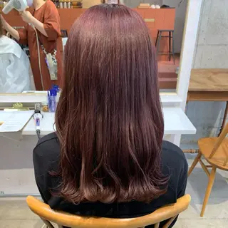 ロング カラー 🎀taro ブリーチなしカラーのヘアスタイル