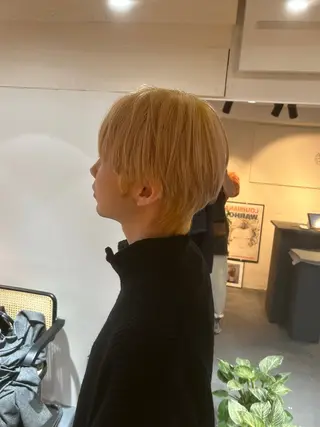 カラー メンズ ✂︎hiroカットと 縮毛矯正とカラー✂︎のヘアスタイル