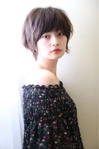 ショート カラー キッズ 野崎 ひかりのヘアスタイル