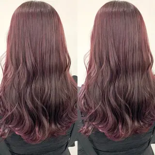 ロング カラー ブリーチ無しダブル カラー🦕まどかのヘアスタイル