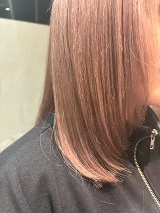 ミディアム カラー La fith hair liebe 京都駅前店所属・京都駅☆髪質改善 🎀アミ🎀のヘアスタイル