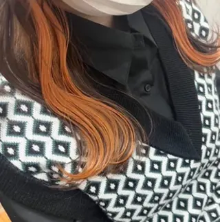 ロング カラー TELA HAIR君津店【テーラーヘアー】所属・阿部 優奈のヘアスタイル