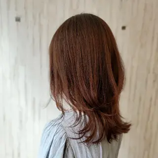 セミロング EARTH 池田 雄太のヘアスタイル