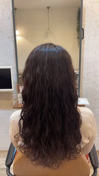 パーマ N-plants和泉府中店所属・彦野 真以のヘアスタイル