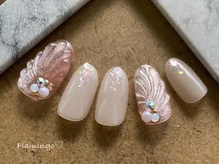 ネイル 40代からの爪を守る ×ケア重視サロン♡のネイルデザイン