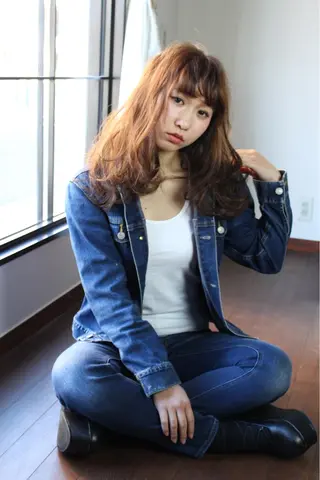 ミディアム セミロング 横井伴典 矢場町 メンズカット/パーマのヘアスタイル