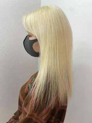 ロング カラー ウルフ🐺/ボブ ハイトーン🌈/増田のヘアスタイル