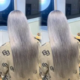 カラー 梅田ハイトーンカラー / ibuのヘアスタイル