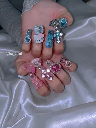 ネイル NAIL and EYELASH ALPHA.所属・ALPHA. 姫繇のネイルデザイン