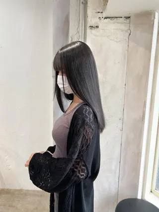 カラー ✨ブリーチなしカラー ×髪質改善✨松村 潤のヘアスタイル